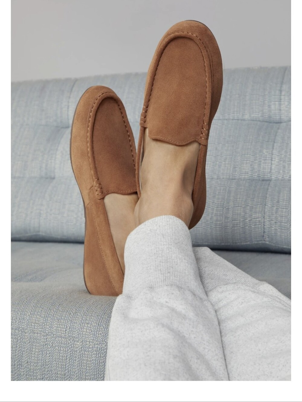 Vionic, Tompkin Suede Loafer Slipper, Size 11.5